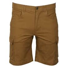 Redhead Ripstop Flex Cargo Shorts For Men - Dark Khaki - 34