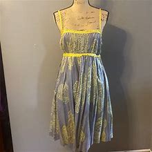 Plein Sud Dresses | Euc Plein Sud Empire Dress | Color: Gray | Size: S