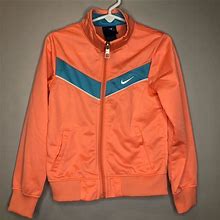 Nike Matching Sets | Kids Nike Warm Up Track Suit Jacket & Pants - Small | Color: Orange | Size: Small (Kids)