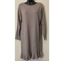 Meo Meli Sweater Dress Taupe One Size
