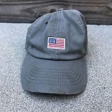 Newhattan Accessories | Newhattan United States America Flag Hat Unisex Grey Adjustable Cap Baseball | Color: Gray | Size: Os