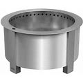 BREEO X Series 24 27 1/2" Stainless Steel Smokeless Fire Pit