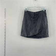 Banana Republic Skirts | Banana Republic Black Mini Faux Leather Skirt 2 Short Women's Clothing | Color: Black | Size: 2