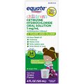 Equate Children's Cetirizine Hydrochloride Allergy Relief Oral Solution, 4 Fl Oz, Size: 4 FL OZ (120Ml), Other