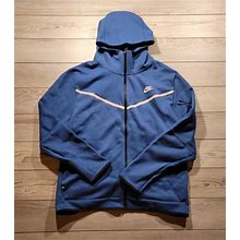 Nike Sportswear Tech Fleece Full Zip Hoodie Marina Blue Mens 2XL CU4489-407. Nike. Blue. Hoodies & Sweatshirts. 195245439040.
