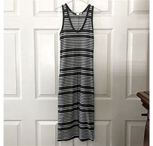 Gap Dresses | Gap Knit Sweater Midi Dress | Color: Gray/White | Size: Xs