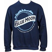 Blue Moon Classic Logo Crewneck Sweatshirt-Xlarge