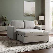 Serta Trinity Full Size Convertible Sleeper Sofa In Gray | 36.2 H X 66.1 W X 37 D In | Wayfair Fd2ed1b47d9264a0400ec8be9c40a995