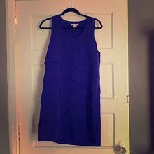 Hanna G Dresses | Royal Blue Tiered Shift Dress | Color: Blue | Size: L