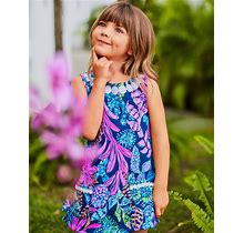 NWT LILLY PULITZER SIZE X-LARGE LITTLE LILLY KNIT SHIFT DRESS CALYPSO COAST