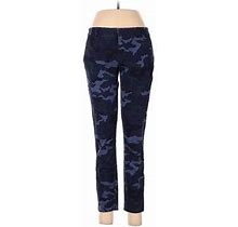 Gap Khaki Pant: Blue Camo Bottoms - Women's Size 4
