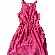 Maurices Dresses | Maurice A-Line Sleeveless Dresss Size Medium | Color: Orange/Pink | Size: M