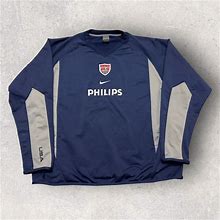 Nike X Vintage Usa Soccer Sweatshirt In Navy, Men's (Size XL)