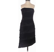 White House Black Market Casual Dress: Black Dresses - New - Women's Size 00