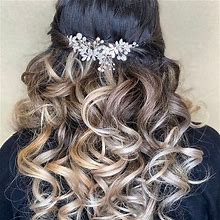 Bridal Hair Piece Bridal Hair Vine Bridal Hair Accessories Wedding Hair Accessories Silver Wedding Hair Piece Rose Gold Bridal Hair Vine