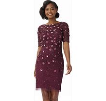 Adrianna Papell Women's Beaded Cocktail Dress