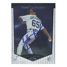 Seth Greisinger Jacksonville Suns - Tigers Affiliate 1997 Upper Deck SP Top Prospects Autographed Card - Minor League Card. This Item Comes With A Ce