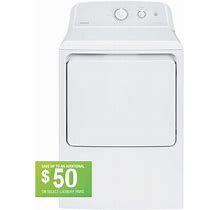 6.2 Cu. Ft. Electric Dryer In White With Auto Dry