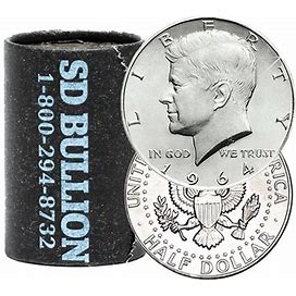 $10 Face - 90% US Silver Kennedy Half Dollars