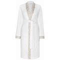Togas Olympia 100% Cotton Terry Cloth Bathrobe - GLOBAL In White/Pink | Size 47.0 W In | TOGA1583_49539156_49539158 | Perigold