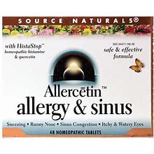 Source Naturals Allercetin Allergy & Sinus | 48 Tabs