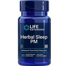 Life Extension Herbal Sleep Pm (30 Capsules) Size 30