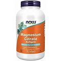 Now Supplements, Magnesium Citrate, With Glycinate & Malate, Nervous System Support, 180 Softgels