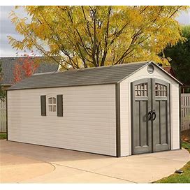 Lifetime 8' X 20' Outdoor Storage Shed