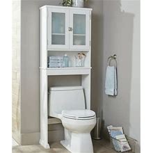 Better Homes & Gardens 24.6" W Over The Toilet Space Saver Shelves, For Kid, Adult Bath Items, White