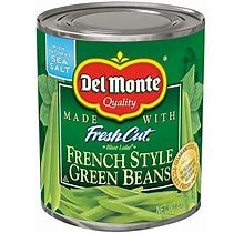 Del Monte Canned Fresh Cut French Style Green Beans, 8 Ounce (Pack Of 12)