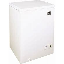 3.5 Cu. Ft. Chest Freezer In White