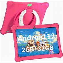 SGIN Kid Safe Tablet 10"" Android Tablet For Kids 32GB BT Wifi Parental Control