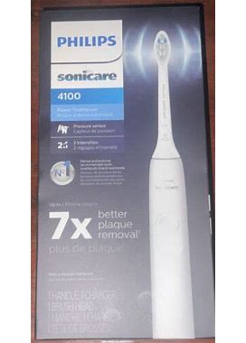 Brand Philips Sonicare 4100 Electric Toothbrush - White (Hx3681/23)