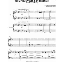 Symphony No. 5 in C Minor, First Movement Excerpt (Arr. Phillip Keveren) - Ludwig Van Beethoven - Digital Sheet Music