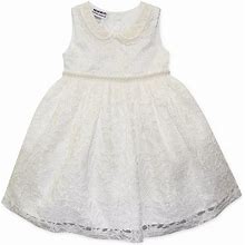 Toddler Girl Blueberi Boulevard Lace Sleeveless Dress, Toddler Girl's, Size: 2T, Natural