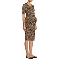 Time And Tru Womens Maternity Ruched Dress