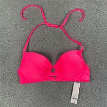 Xhilaration Womens Bikini Top Large Pink NWT Underwire