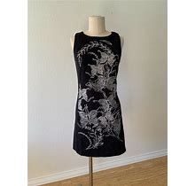 With Tags Desigual Butterfly Embroidered Sleeveless Dress Size 36 Eu /