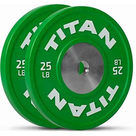 25 LB Pair Elite Color Competition Plates - Strength - Weight Plates - Bumper Plates -