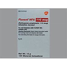 Flovent HFA 110 MCG-INHAL Metered Dose Inhaler, 120 Actuations