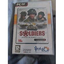 Soldiers Heroes Of World War II (PC DVD-ROM) . Brand New And Sealed