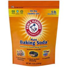 Arm And Hammer All Purpose Cleaner And Deodorizer: Bag, 5 Lb Container Size, Powder, Unscented, 4 PK [PK/4] Model: 33200-97267