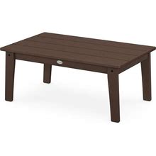 Polywood Lakeside 22 X 36" Coffee Table - Mahogany - Ctl2336ma Brown Recycled Plastic New