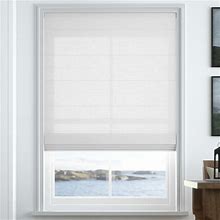 Roman Shades Classic - White, Select Blinds