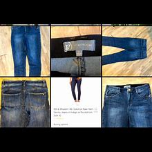 Wit & Wisdom Jeans | Wit & Wisdom Size 10 Womens Jeans Rough Cut Bottom. | Color: Blue | Size: 10