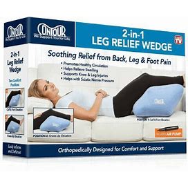 Contour 2 in 1 Leg Relief Wedge As Seen On Tv In Box