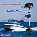 Hangkai 60V Brushless Electric Outboard Motor Fishing Boat Engine