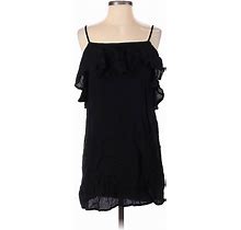 Forever 21 Casual Dress - Shift Square Sleeveless: Black Print Dresses - Women's Size Small