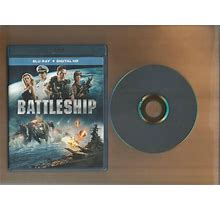 Battleship (Blu-Ray, 2012) Taylor Kitsch Rihanna LIKE NEW