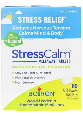 Boiron, Stresscalm, 60 Meltaway Tablets